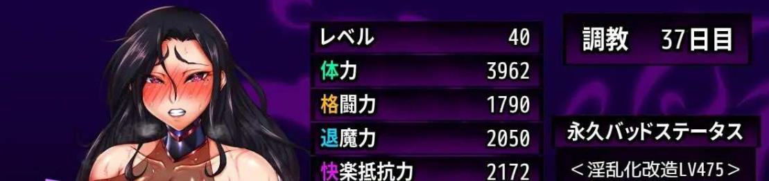 【电脑】[日式SLG/战斗H/调教] 斗狱淫戏～惨遭弱体化改造与凌辱竞技场玷污的女退魔师～ AI汉化版+存档 [1.0G]