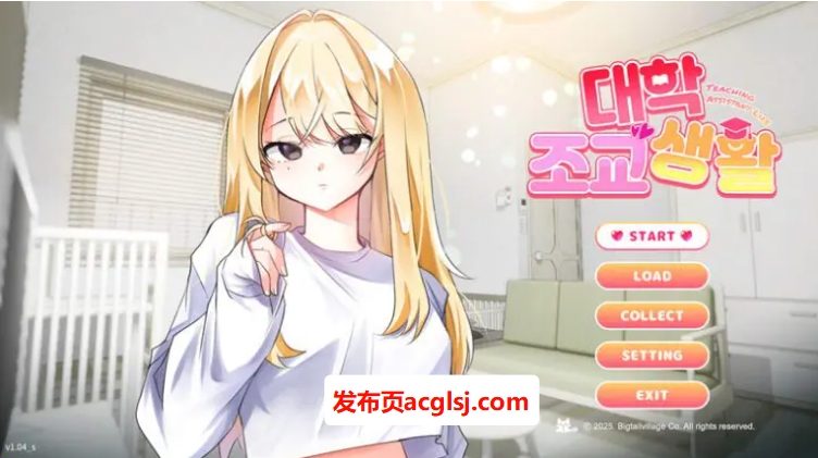 【电脑】【PC/官中/养成/SLG游戏/1.1G】大学助教生活(Teaching Assistant Life)Ver1.11 官中步兵版+养成SLG游戏+1.1G