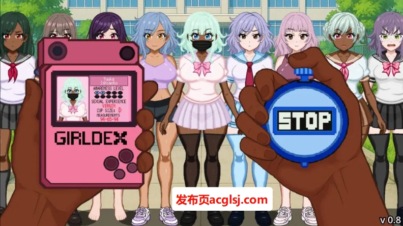 【电脑】【PC/生肉/互动/SLG游戏/1.10G】 停止大师:时间冻结访客(Stop Master The Time Freeze Visitor)生肉版+互动SLG游戏+1.10G