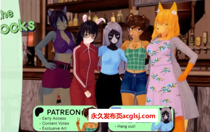 【PC/安卓/AI汉化版/2D/欧美/SLG游戏/1.32G】岩石上的尾巴 (Tails on the Rocks) Ver0.5 AI汉化版+PC+安卓+2D欧美SLG游戏+1.32G