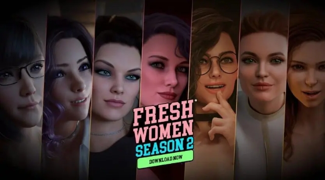 【PC/安卓/官中/欧美/SLG游戏/8.77G】 新生也疯狂第2季 + 第1季(FreshWomen) 官中赞助最终版+PC+安卓+欧美SLG游戏+8.77G